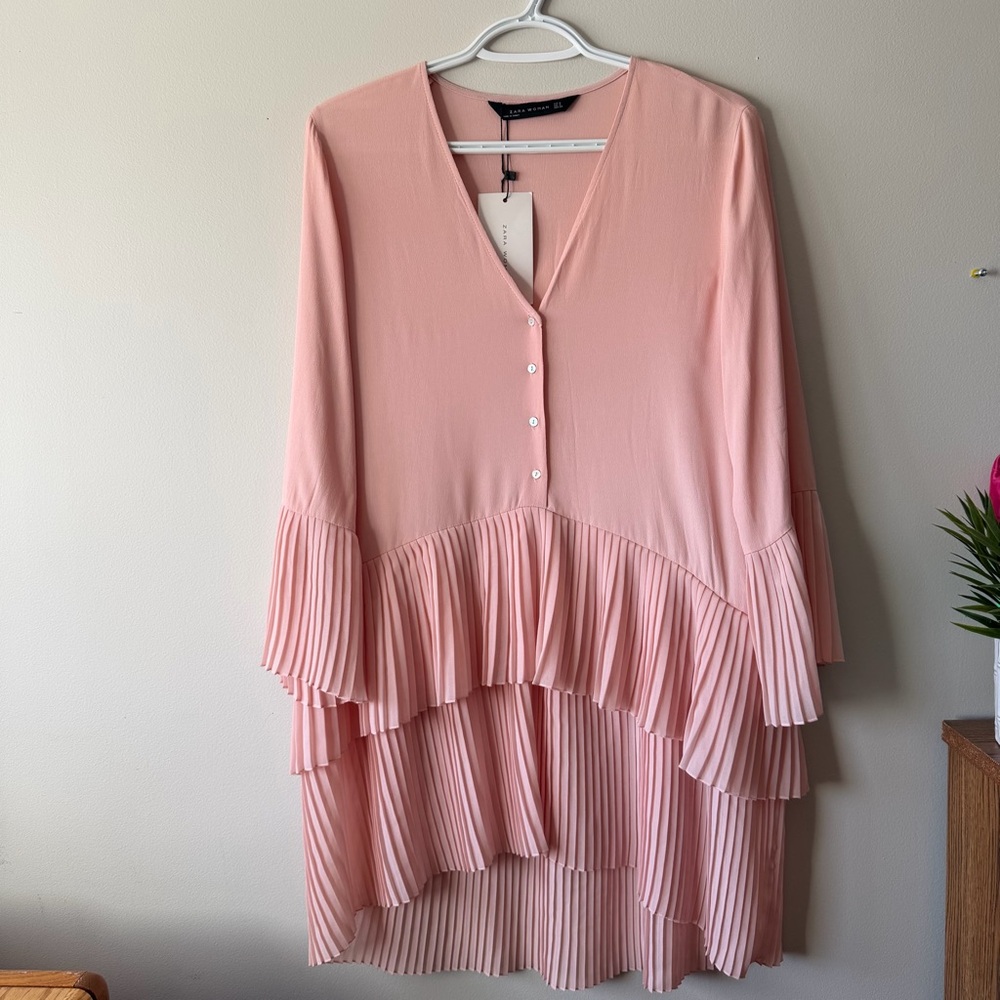 Zara Pleated Dress